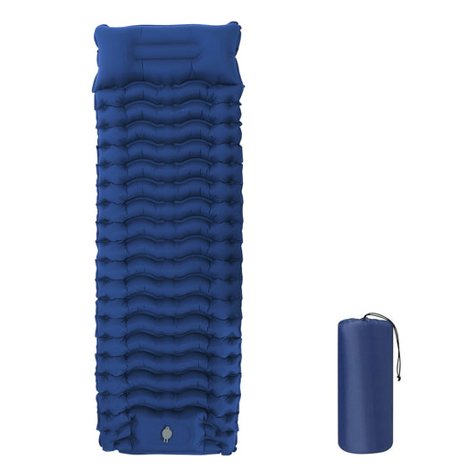 Selbstaufblasende Camping Isomatte mit Kissen – Komfortabel und leicht