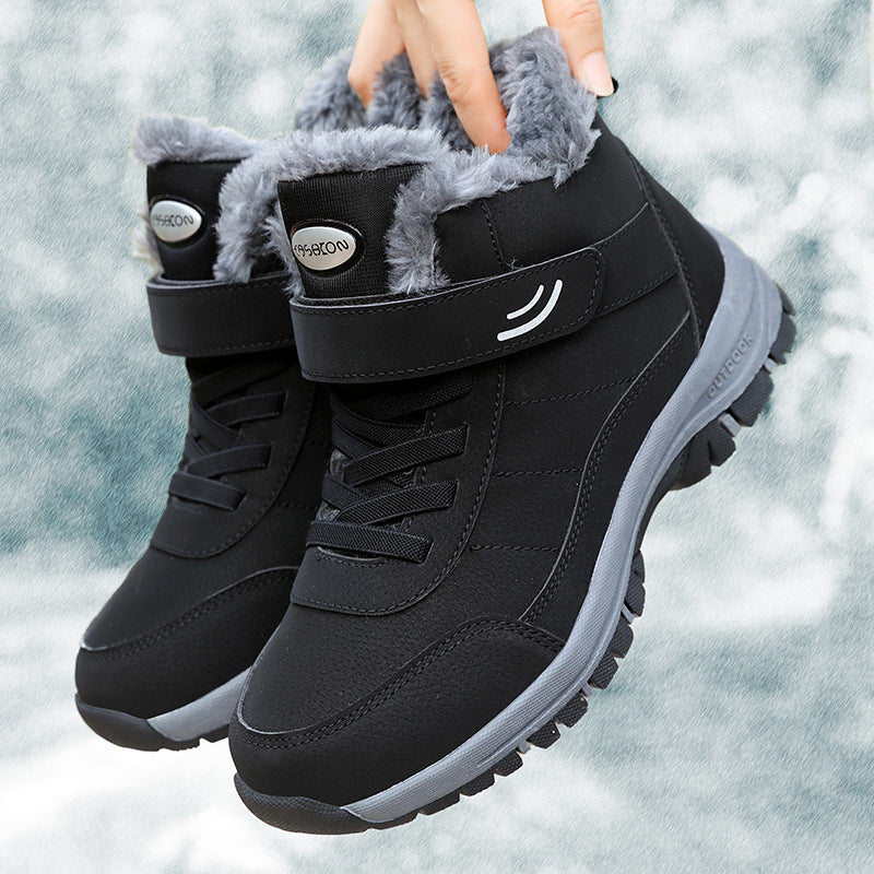Damen Warme Schneestiefel | Winter-Wandersneaker für Outdoor Abenteuer