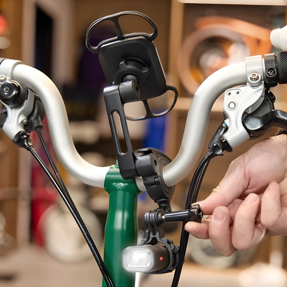 Fahrrad Handyhalterung – Lenkerhalterung oder Vorbauhalterung, 360° drehbar