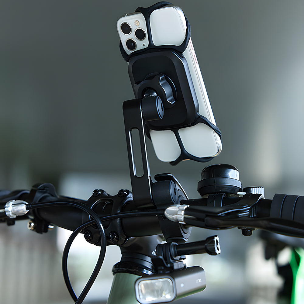 Fahrrad Handyhalterung – Lenkerhalterung oder Vorbauhalterung, 360° drehbar