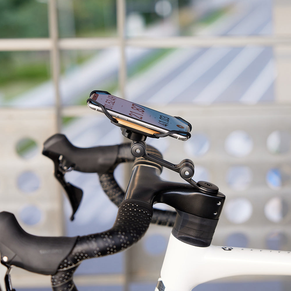 Fahrrad Handyhalterung – Lenkerhalterung oder Vorbauhalterung, 360° drehbar