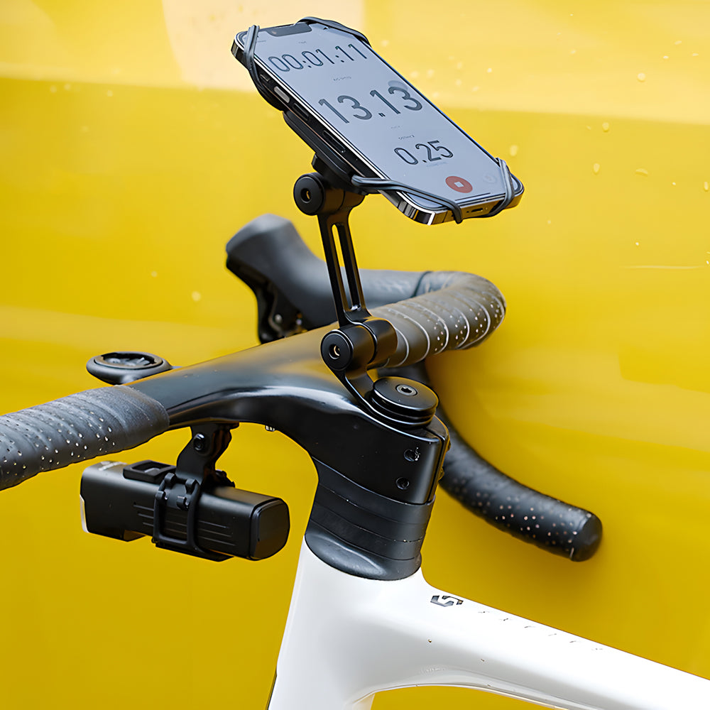 Fahrrad Handyhalterung – Lenkerhalterung oder Vorbauhalterung, 360° drehbar