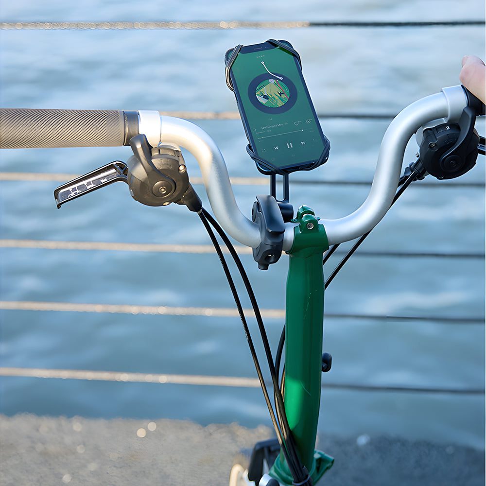 Fahrrad Handyhalterung – Lenkerhalterung oder Vorbauhalterung, 360° drehbar