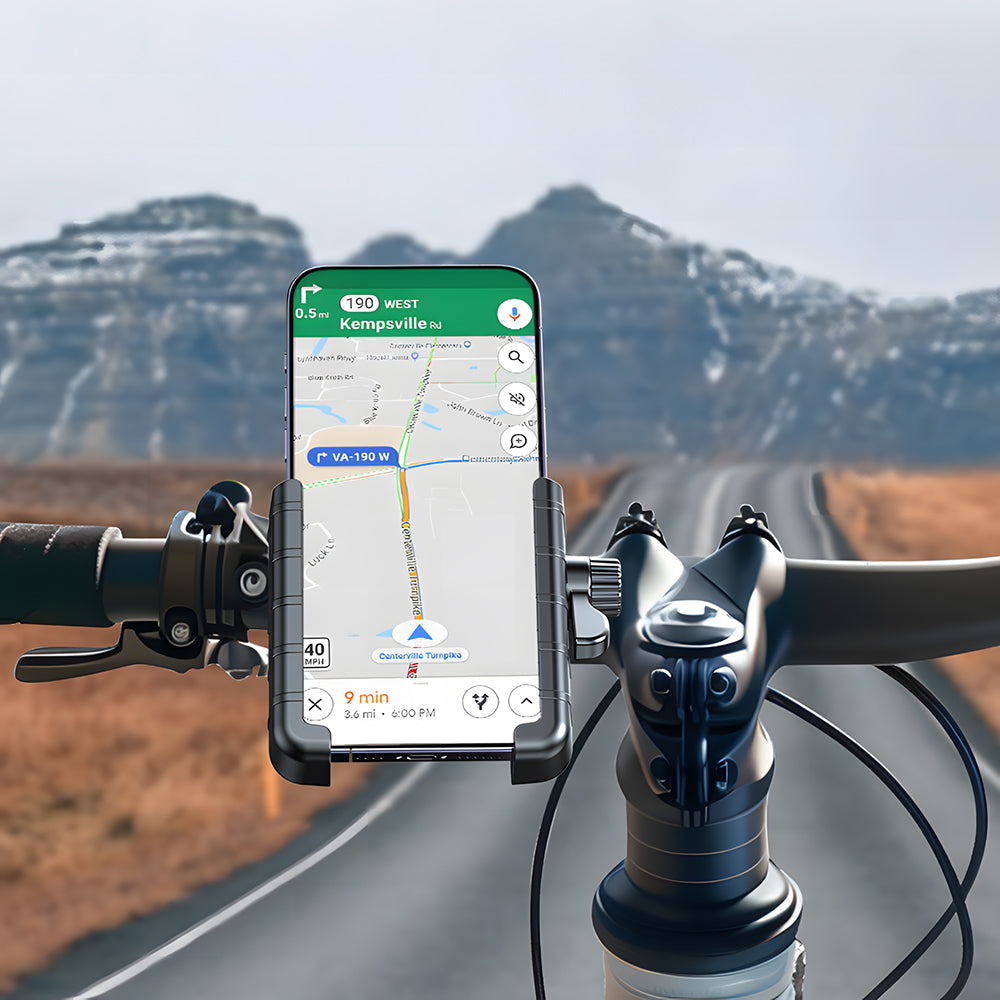 Fahrrad Handyhalterung für Smartphones 55-95 mm
