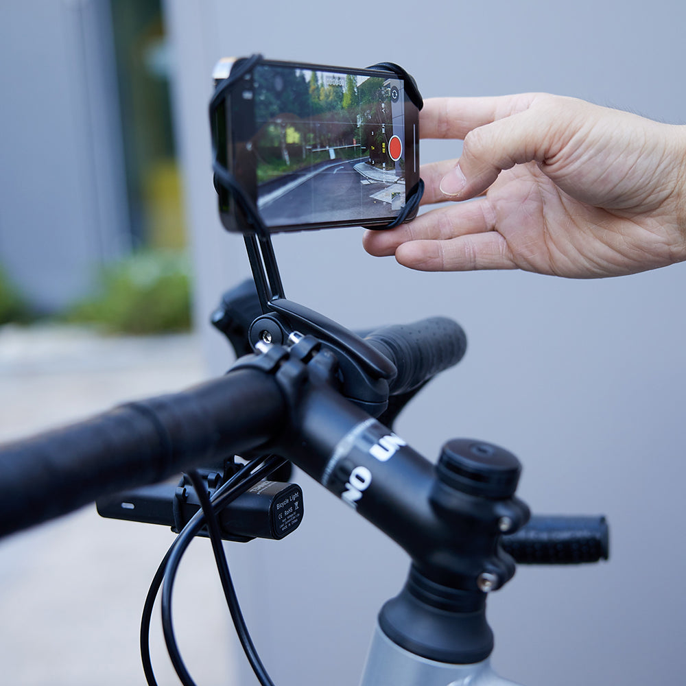 Fahrrad Handyhalterung – Lenkerhalterung oder Vorbauhalterung, 360° drehbar