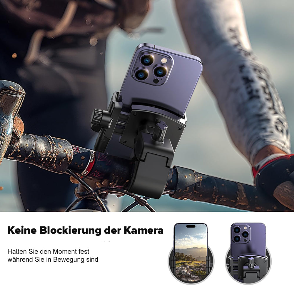 Fahrrad Handyhalterung für Smartphones 55-95 mm