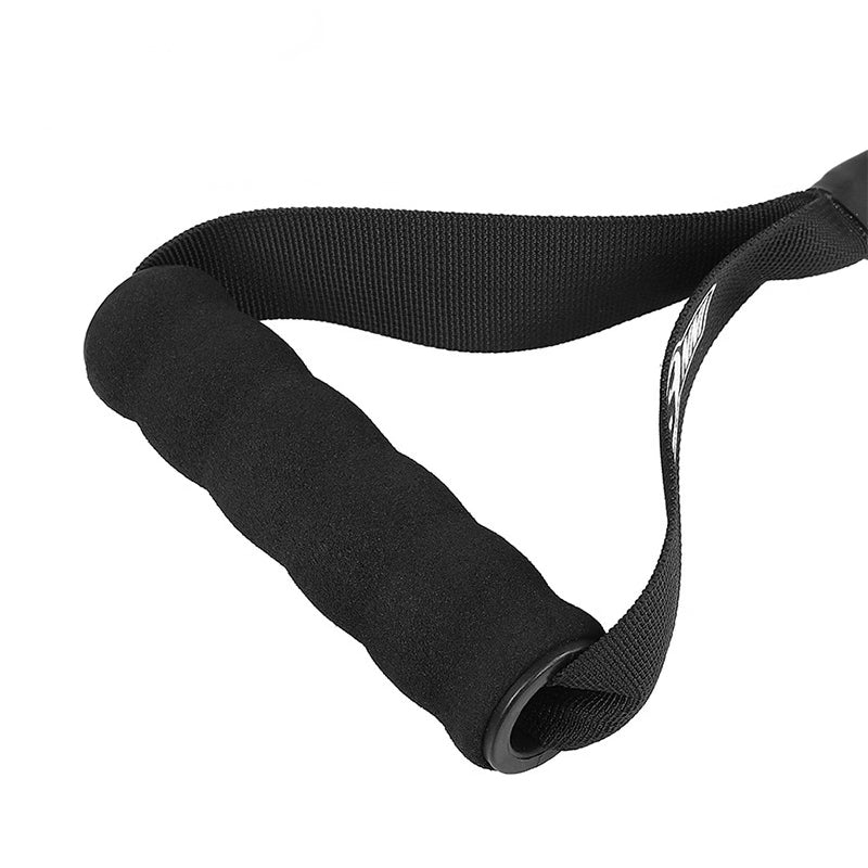 Fitnessbänder mit Griffen und Türanker für Indoor