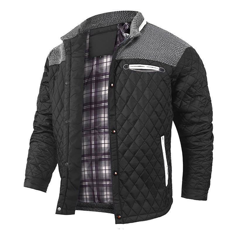Herren Daunenjacke-Shirts | Leichter Business Casual Mantel