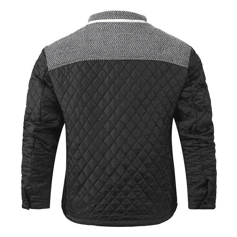 Herren Daunenjacke-Shirts | Leichter Business Casual Mantel
