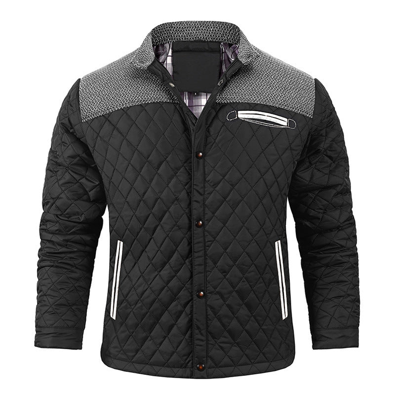 Herren Daunenjacke-Shirts | Leichter Business Casual Mantel