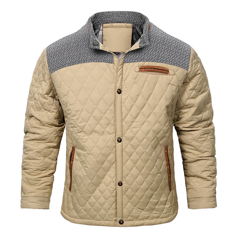 Herren Daunenjacke-Shirts | Leichter Business Casual Mantel