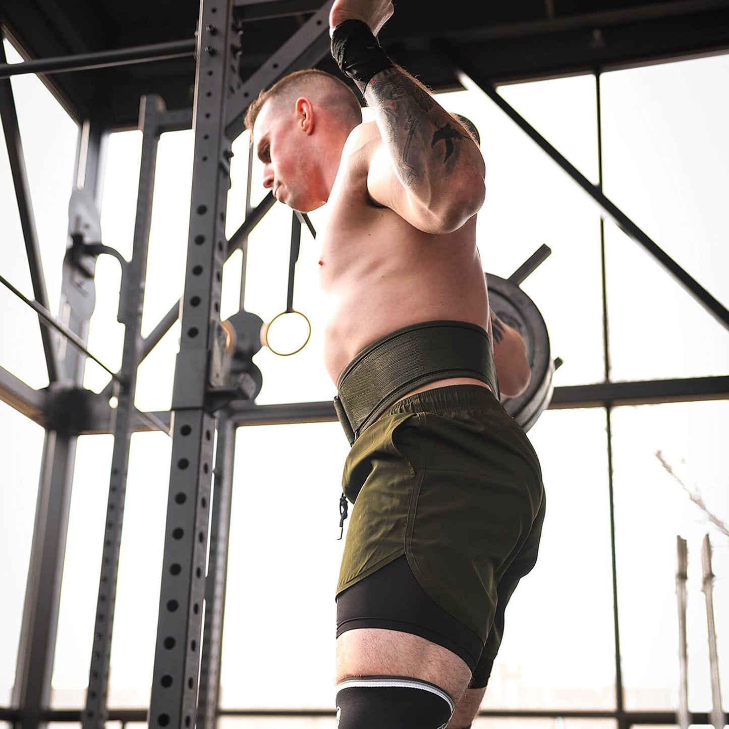 Gewichthebergürtel für Fitness und Krafttraining im Crossfit