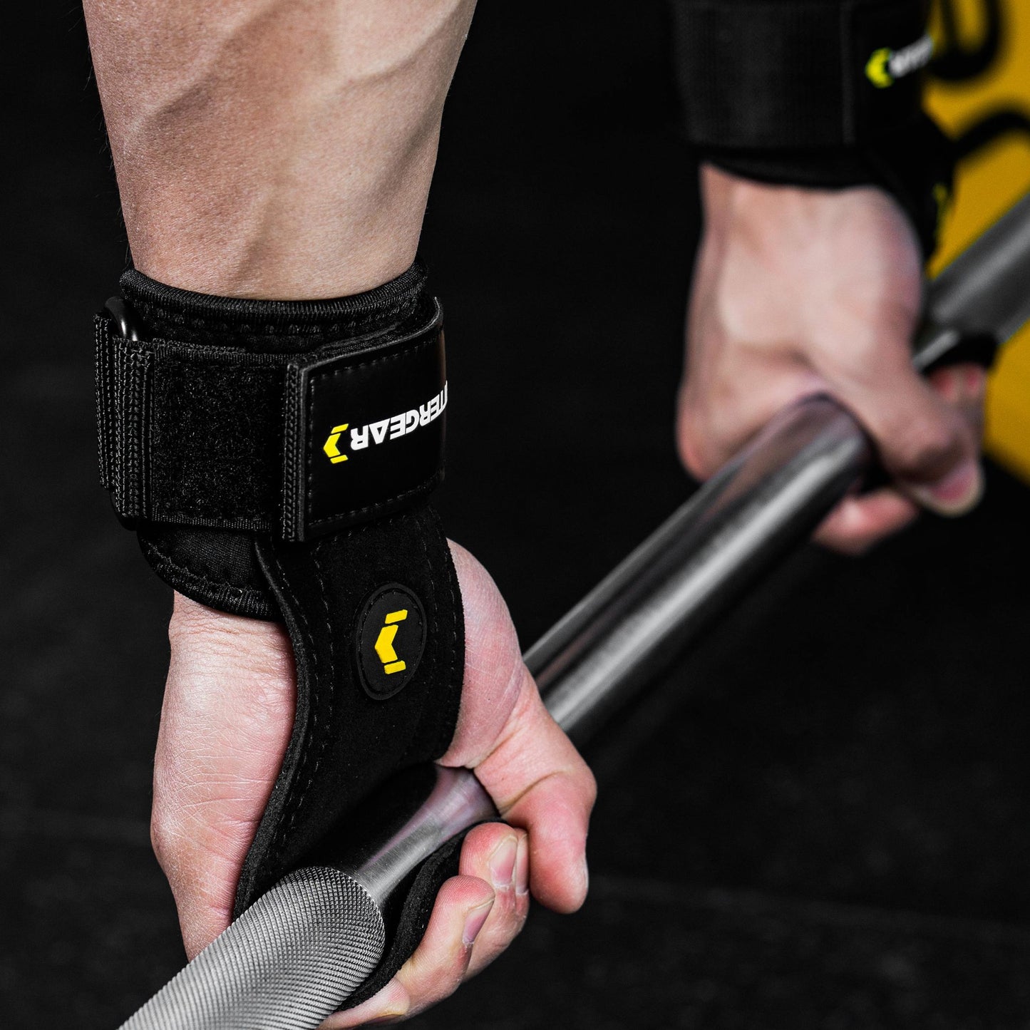 Gewichtheberhandschuhe mit Handgelenkschoner für Bodybuilding Gewichtheben Krafttraining