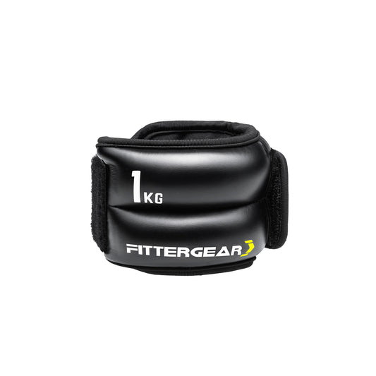 Gewichtsmanschetten Hand- und Fußgelenke verstellbar -  Schwarz