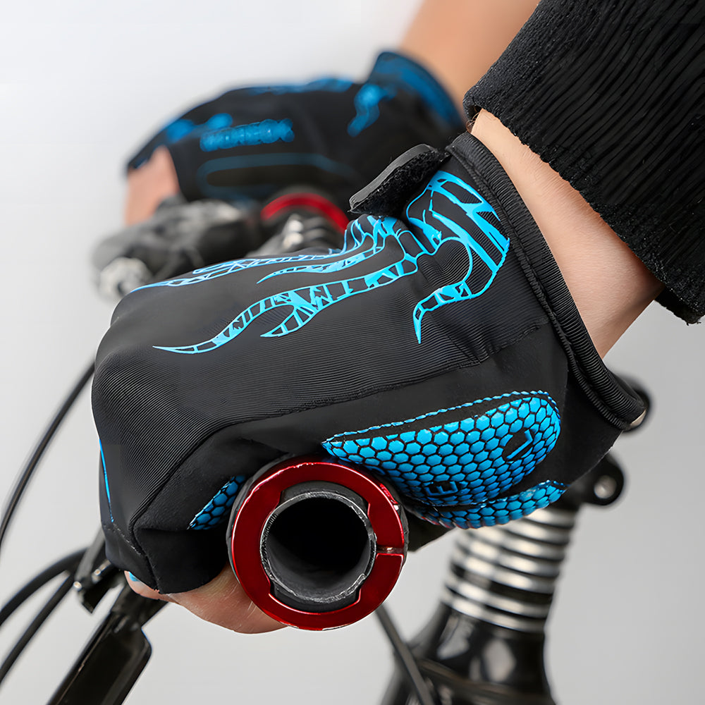 Halbfinger Fahrradhandschuh - 5MM Gel Stoßdämpfende