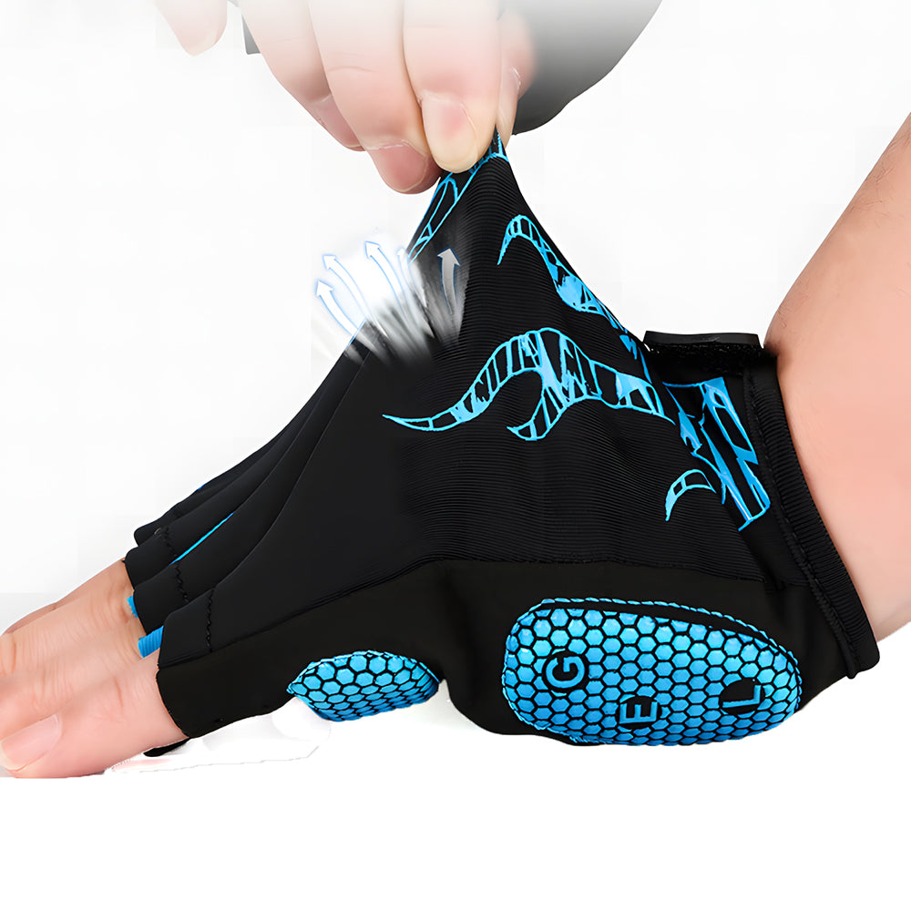 Halbfinger Fahrradhandschuh - 5MM Gel Stoßdämpfende