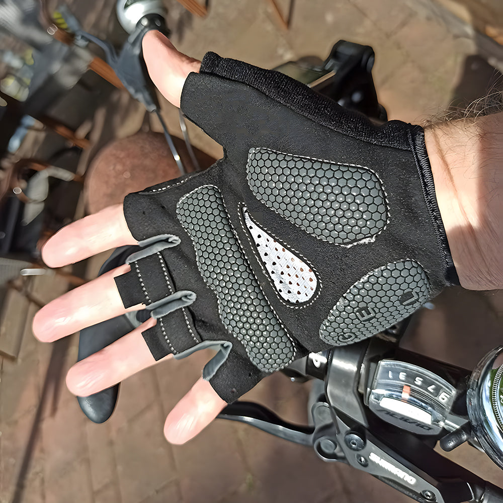 Halbfinger Fahrradhandschuh - 5MM Gel Stoßdämpfende