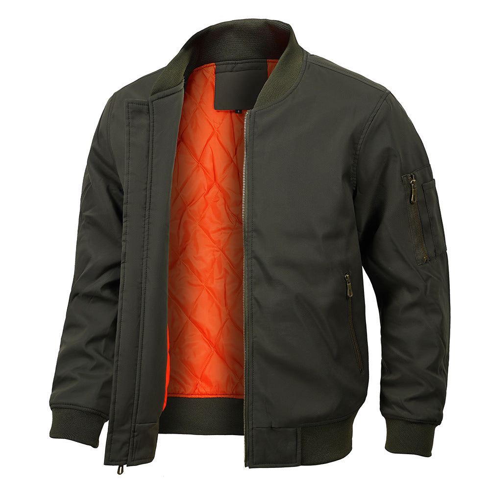 Herren Bomberjacke|Winter Warm Freizeitjacke
