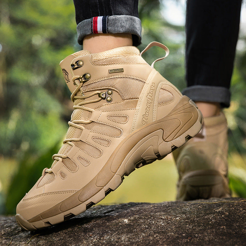 Herren Wanderschuhe taktische Leichte Wüste Stiefel