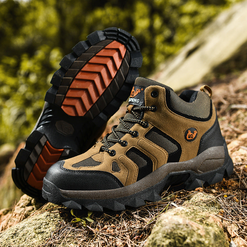 Herren Wasserdichte Rutschfeste Leichte Wanderschuhe