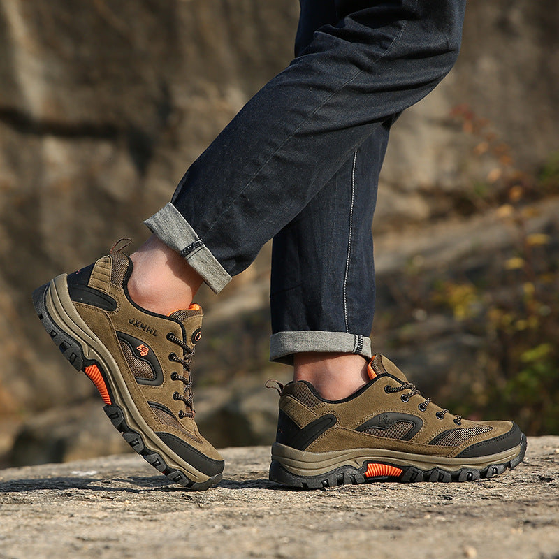 Herren Wasserdichte Rutschfeste Leichte Wanderschuhe für Outdoor-Aktivitäten