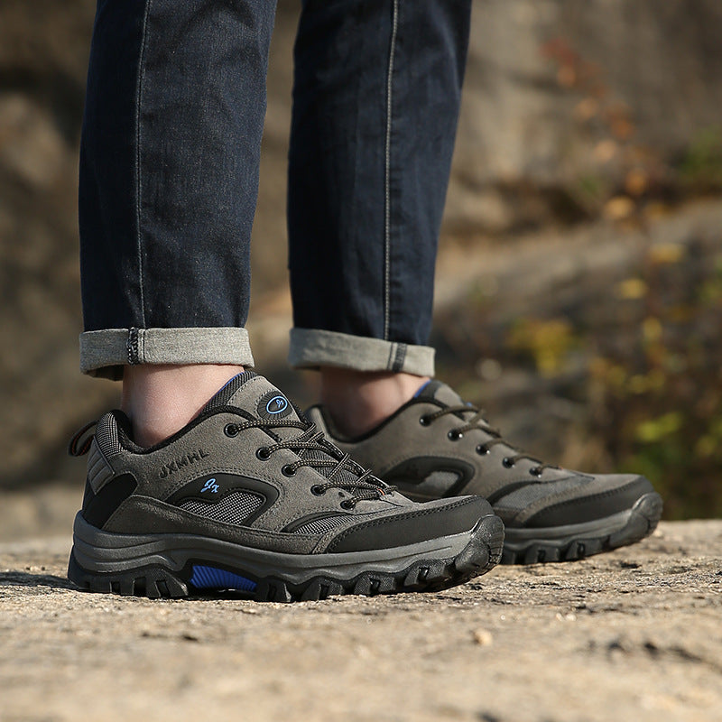 Herren Wasserdichte Rutschfeste Leichte Wanderschuhe für Outdoor-Aktivitäten