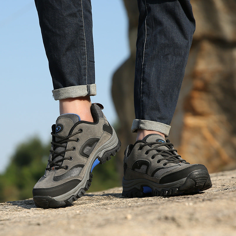 Herren Wasserdichte Rutschfeste Leichte Wanderschuhe für Outdoor-Aktivitäten