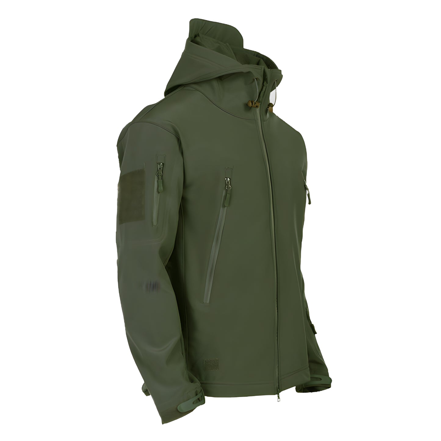 Herren Wasserdichte Taktische Jacke Winter Outdoor Wandern Softshell mit Fleece Futter