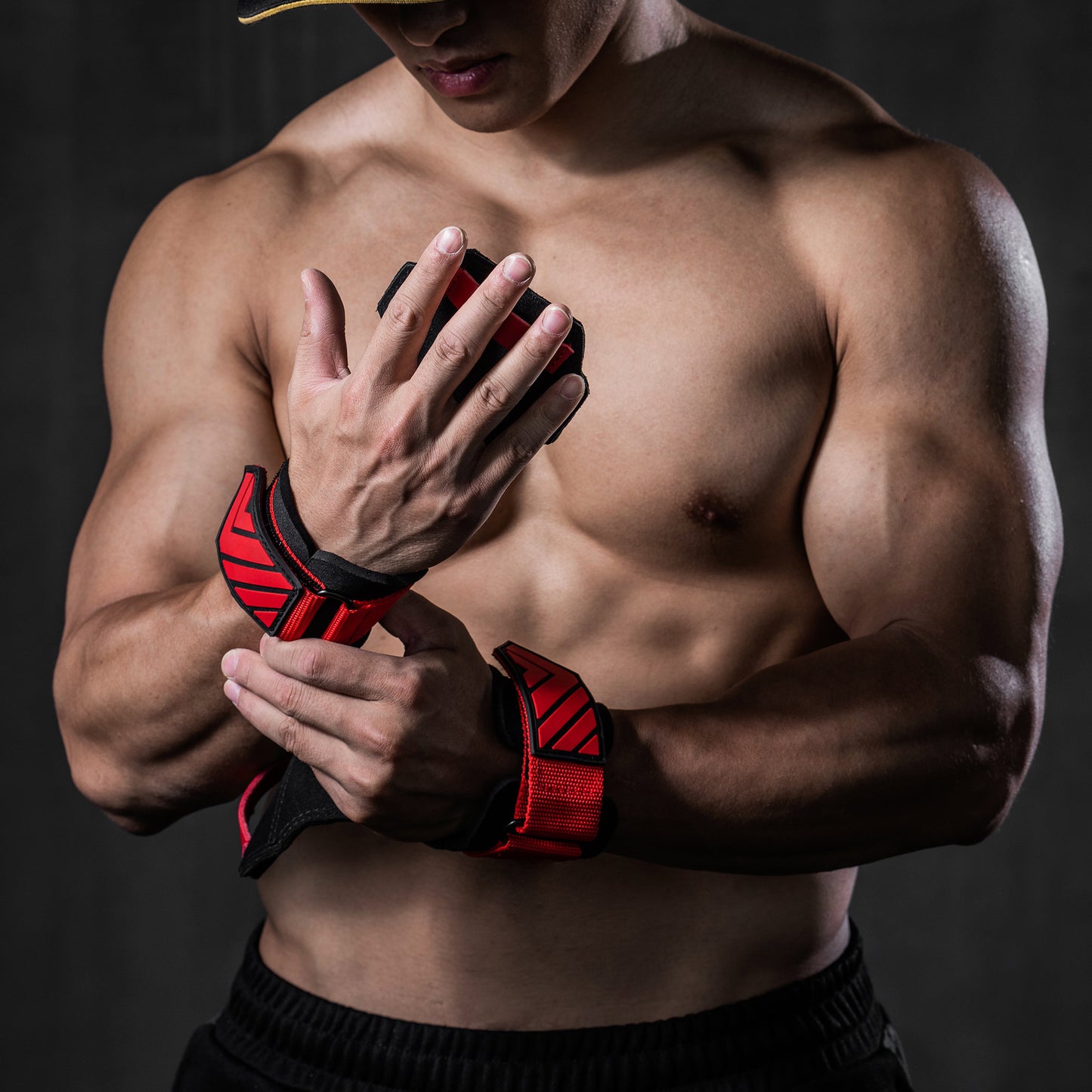 Leder Krafttraining Zughilfen für Klimmzüge Deadlift Schultern
