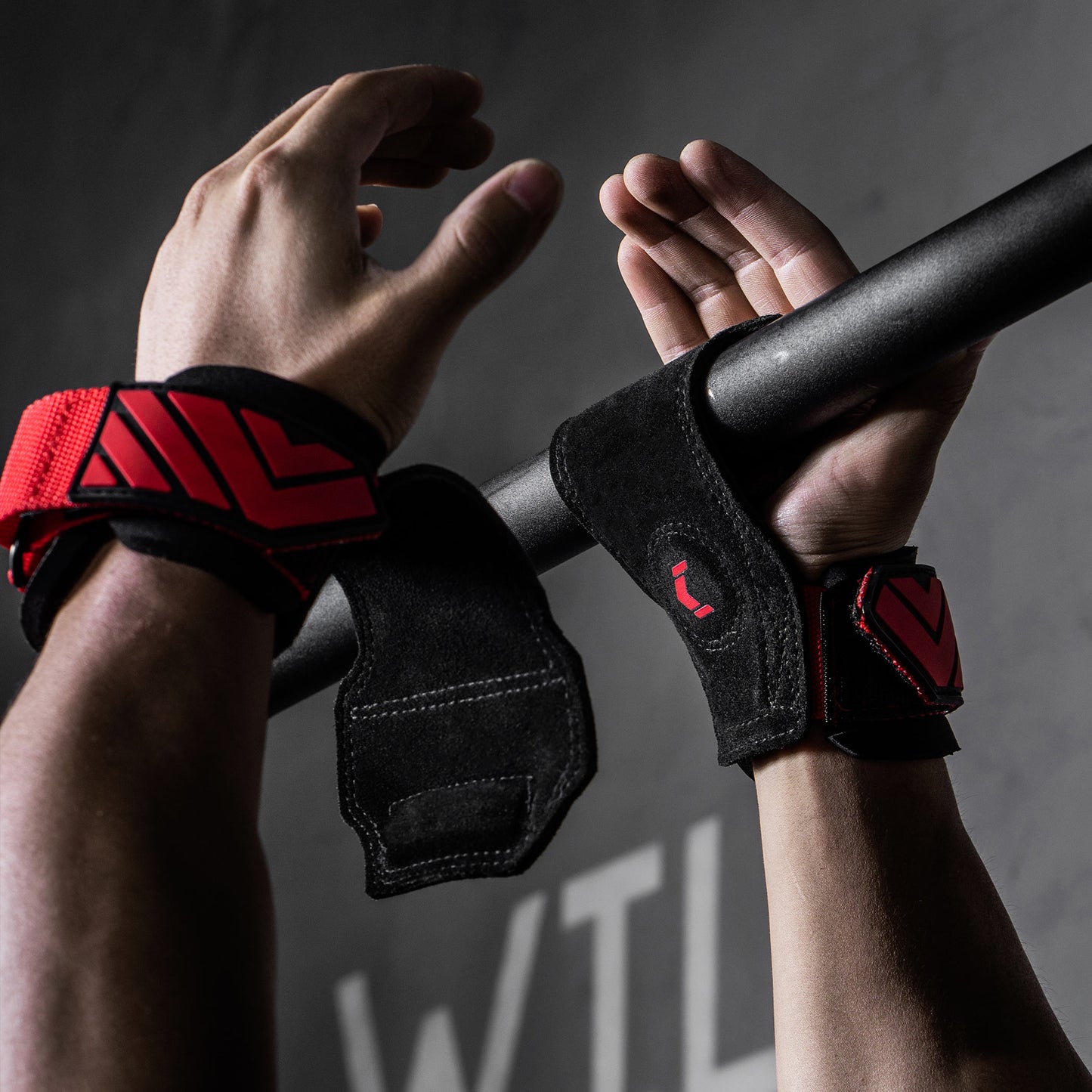 Leder Krafttraining Zughilfen für Klimmzüge Deadlift Schultern