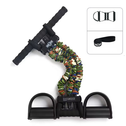 Multifunktionales Pedal Widerstandsband für Ganzkörpertraining Zuhause