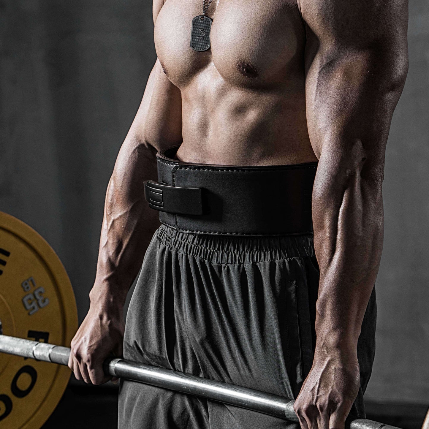 Leder Gewichthebergürtel für Kniebeugen und Kreuzheben | Fitness Taillenschutz