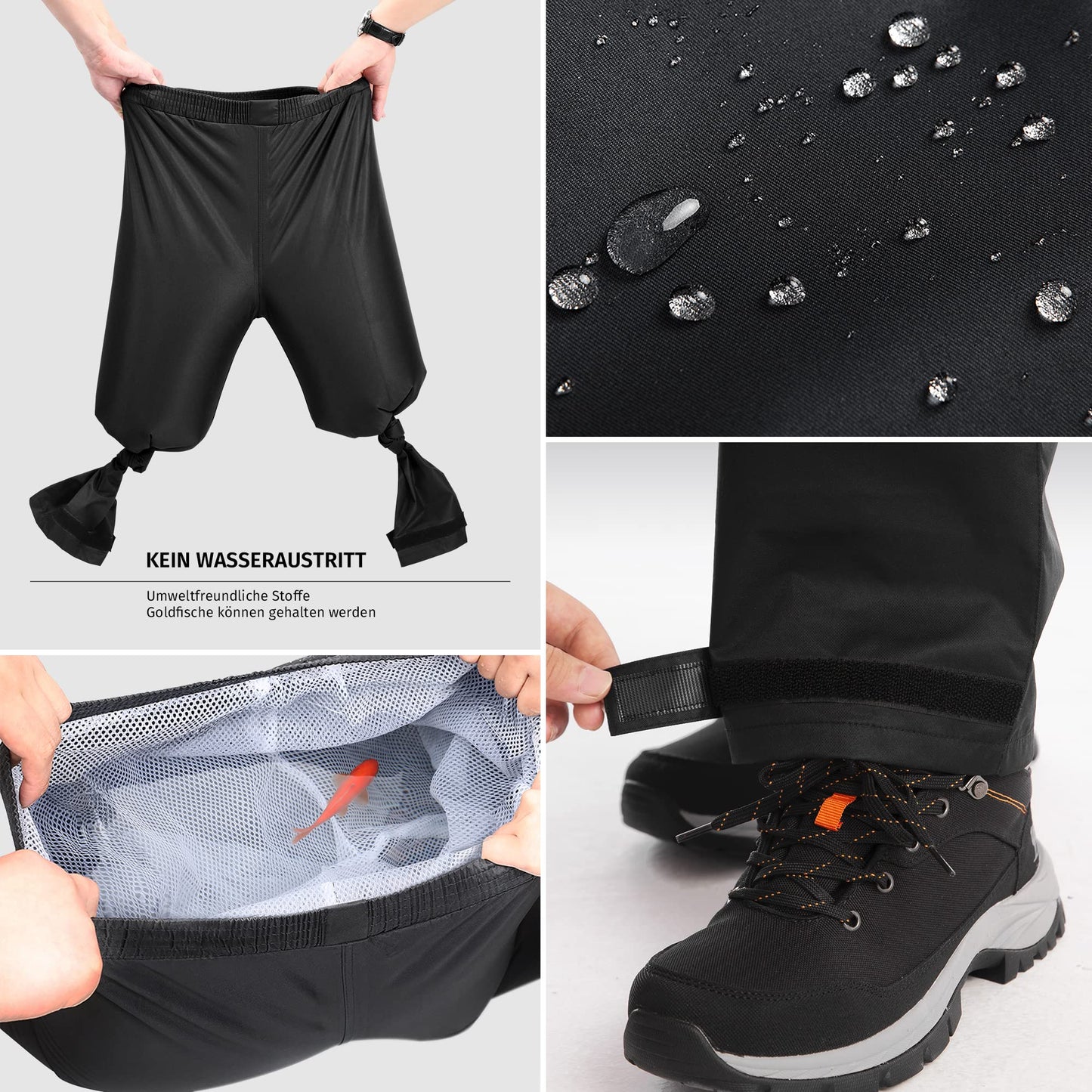 Leichte Outdoor Regenjacke Wasserdichter Anzug mit Kapuze