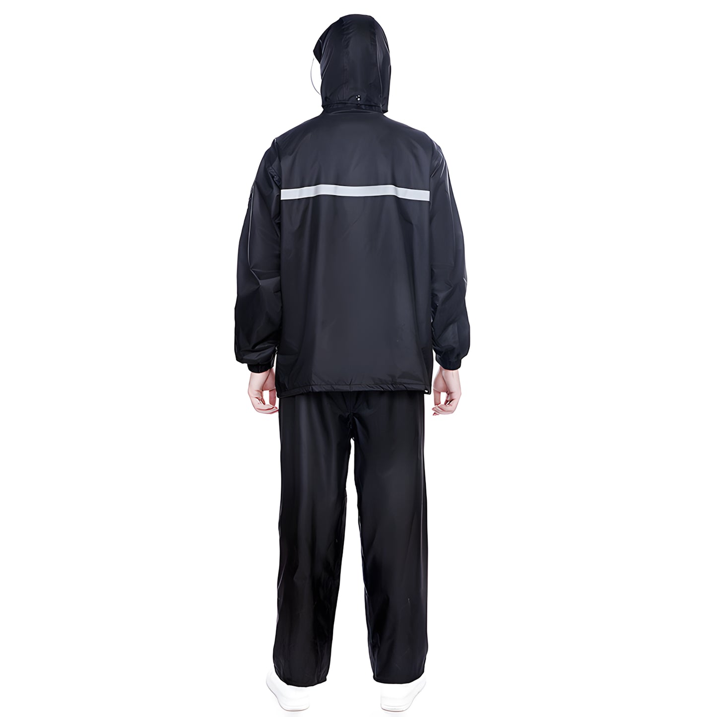 Leichte Outdoor Regenjacke Wasserdichter Anzug mit Kapuze