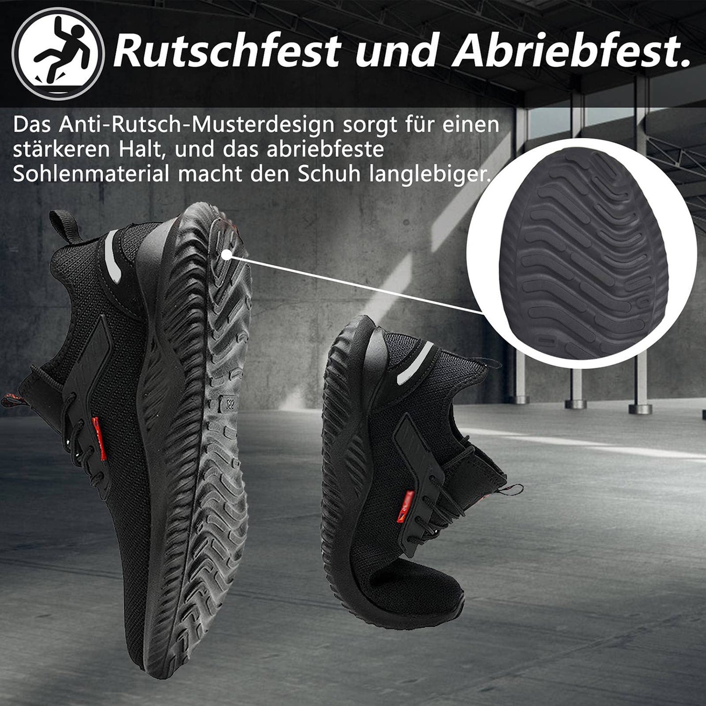 Leichte Sicherheitsschuhe für Herren