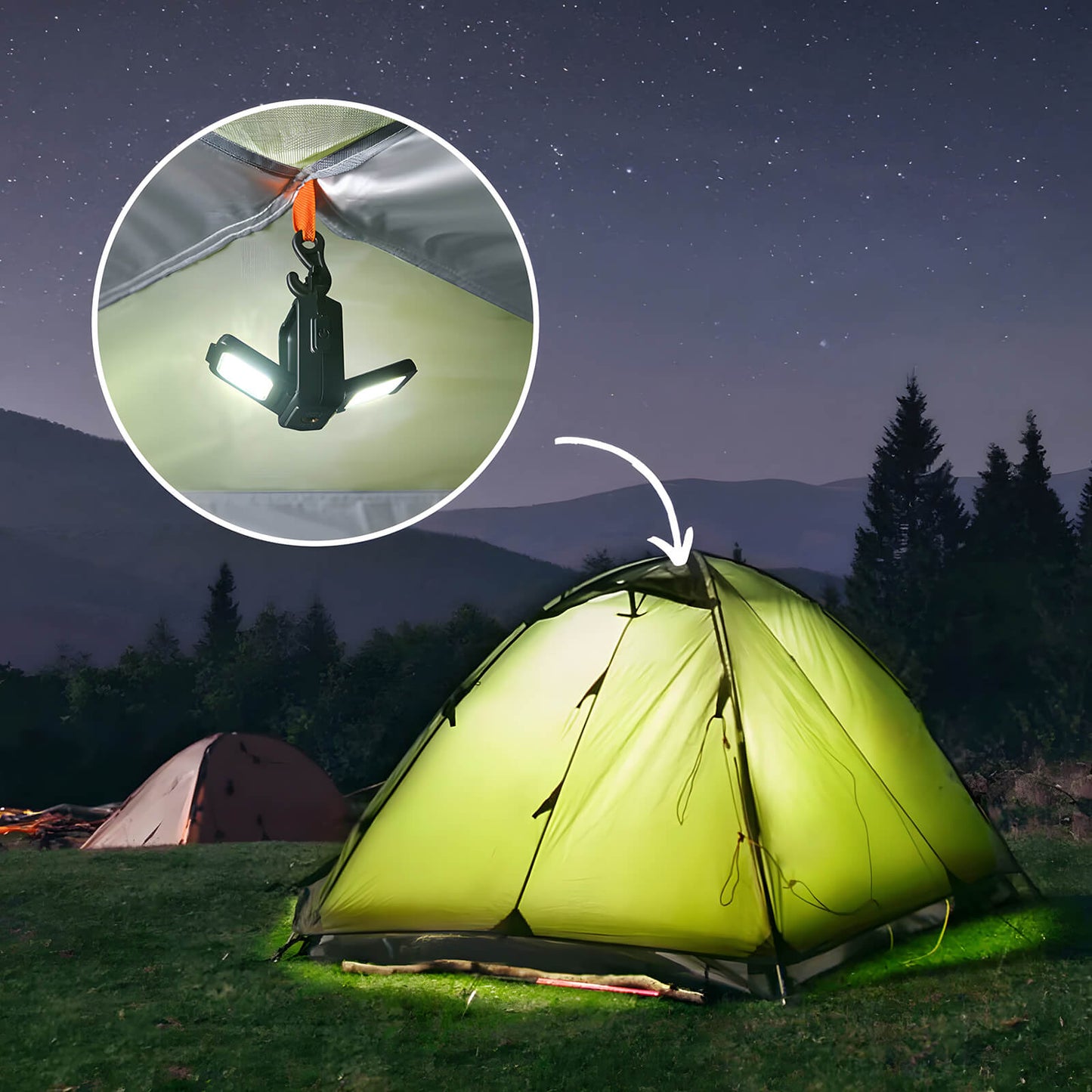 Mini LED Camping Licht