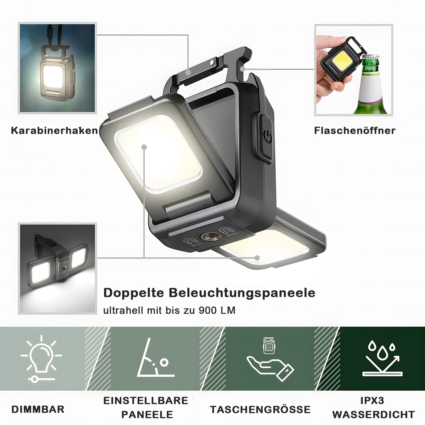 Mini LED Camping Licht
