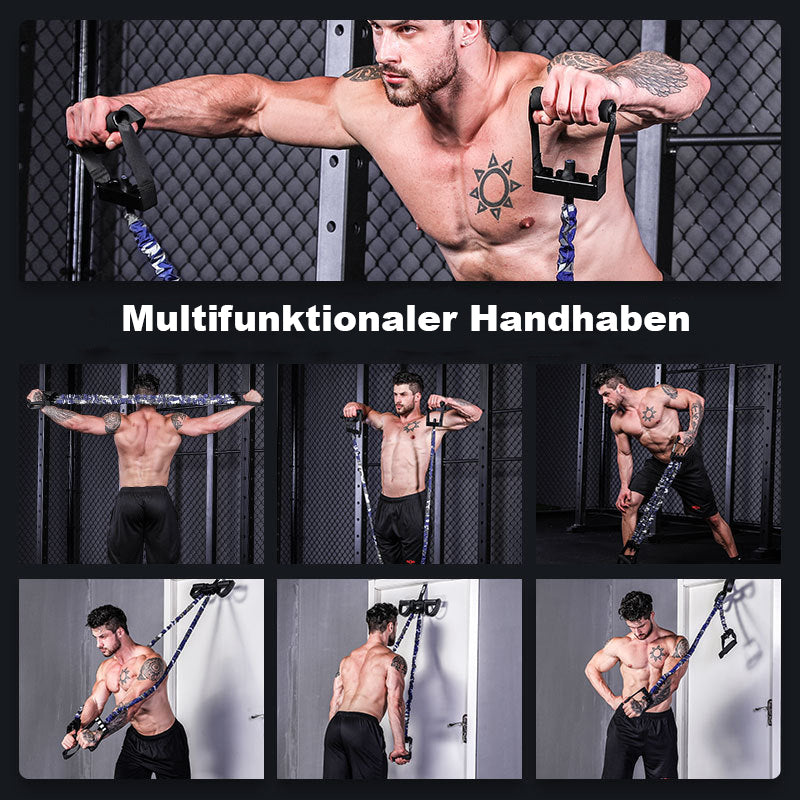 Multifunktionales Pedal Widerstandsband für Ganzkörpertraining Zuhause