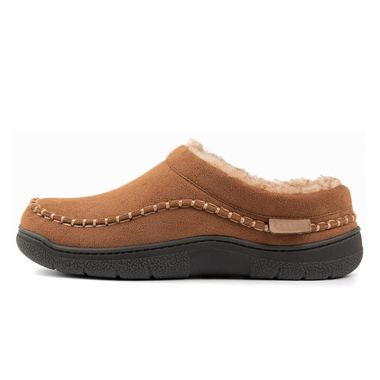 Orthopädische Herren Hausschuhe – Warm & mit Fußgewölbestütze