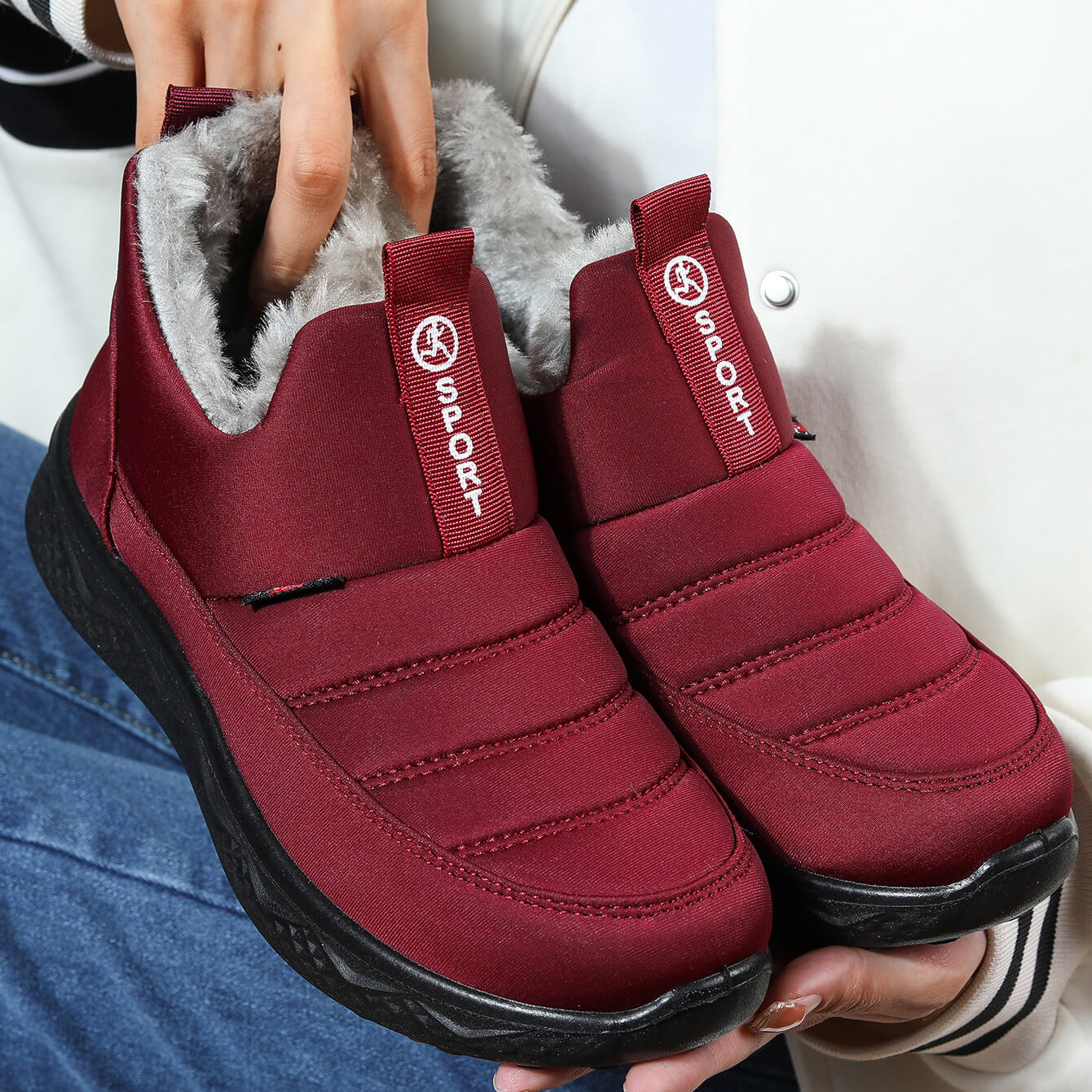 Orthopädische Winterstiefel Damen – Mit Warmer Fütterung