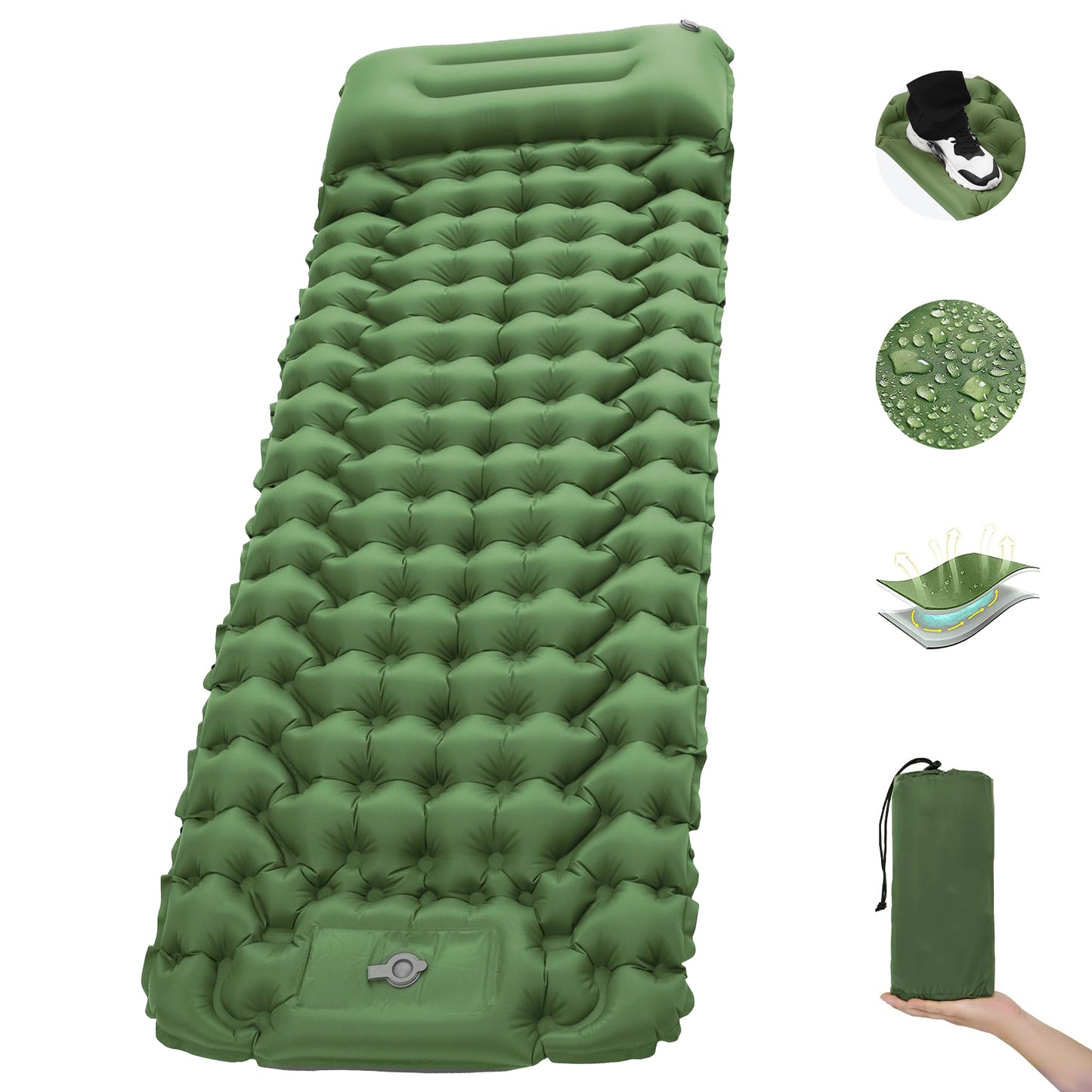 Ultraleichte Selbstaufblasbare Isomatte für Camping und Outdoor