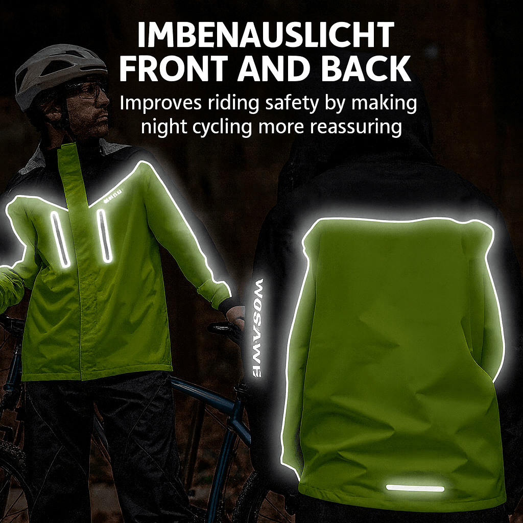 Outdoor Regenjacke Wasserdicht Winddicht mit Kapuze