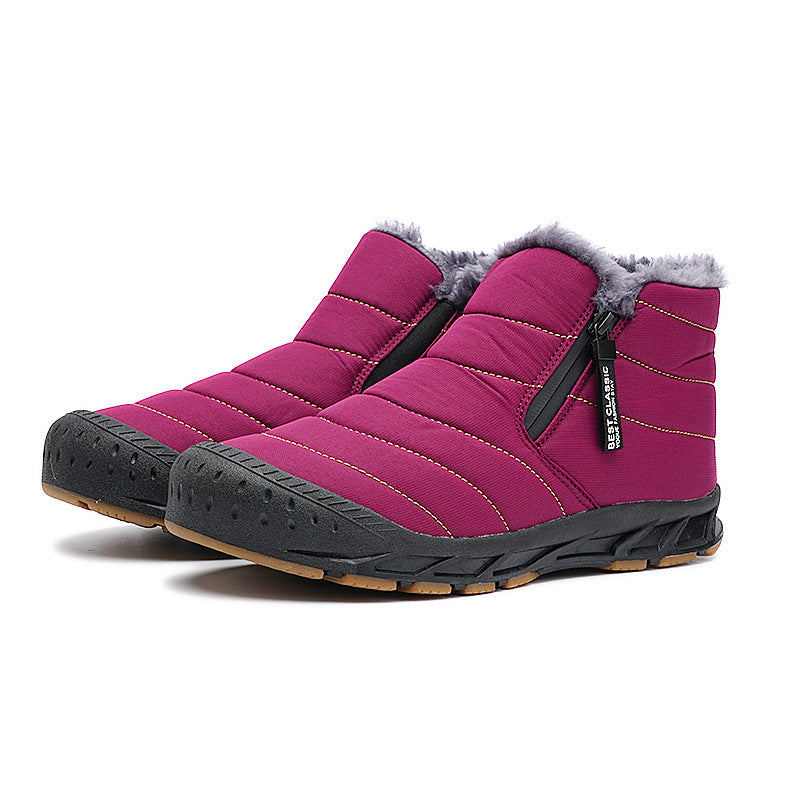 Rutschfeste Damen Winterstiefel | Herren Schneestiefel Wasserdicht