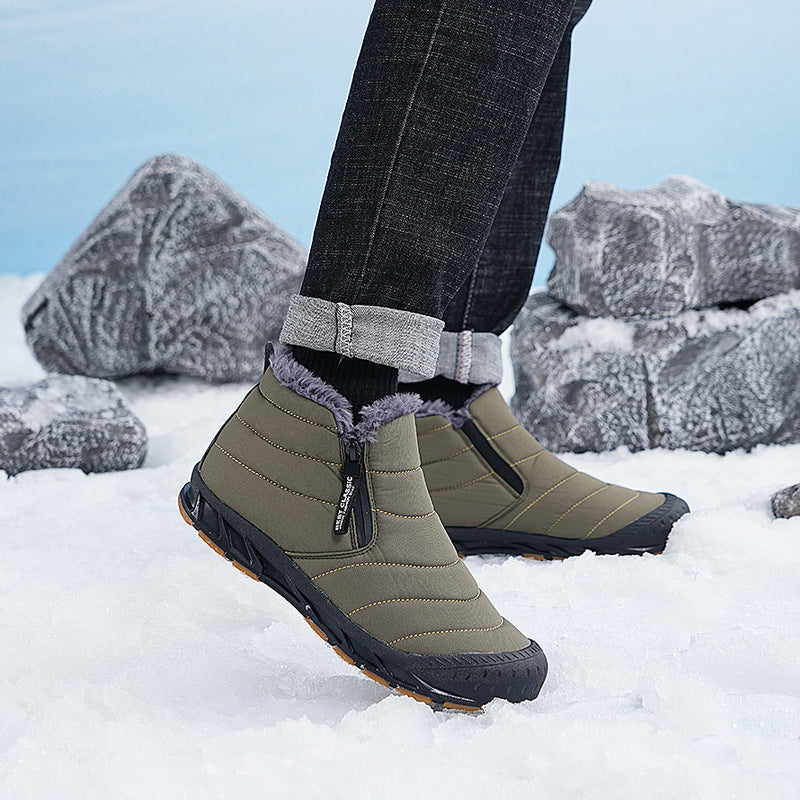 Rutschfeste Damen Winterstiefel | Herren Schneestiefel Wasserdicht