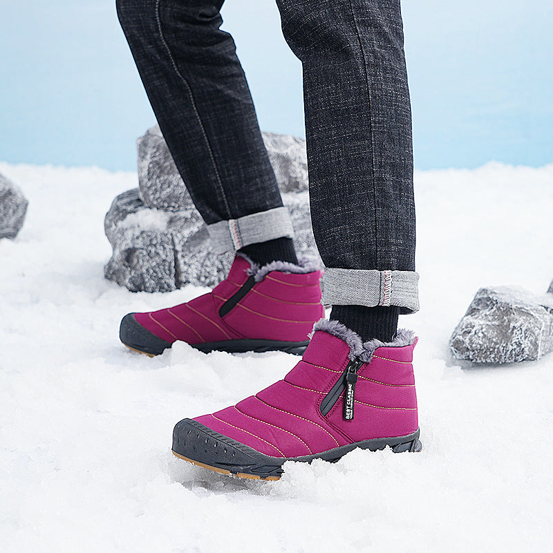 Rutschfeste Damen Winterstiefel | Herren Schneestiefel Wasserdicht