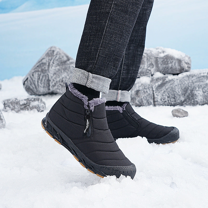 Rutschfeste Damen Winterstiefel | Herren Schneestiefel Wasserdicht