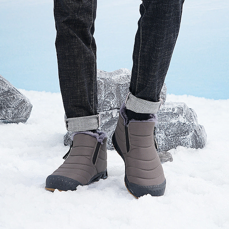 Rutschfeste Damen Winterstiefel | Herren Schneestiefel Wasserdicht