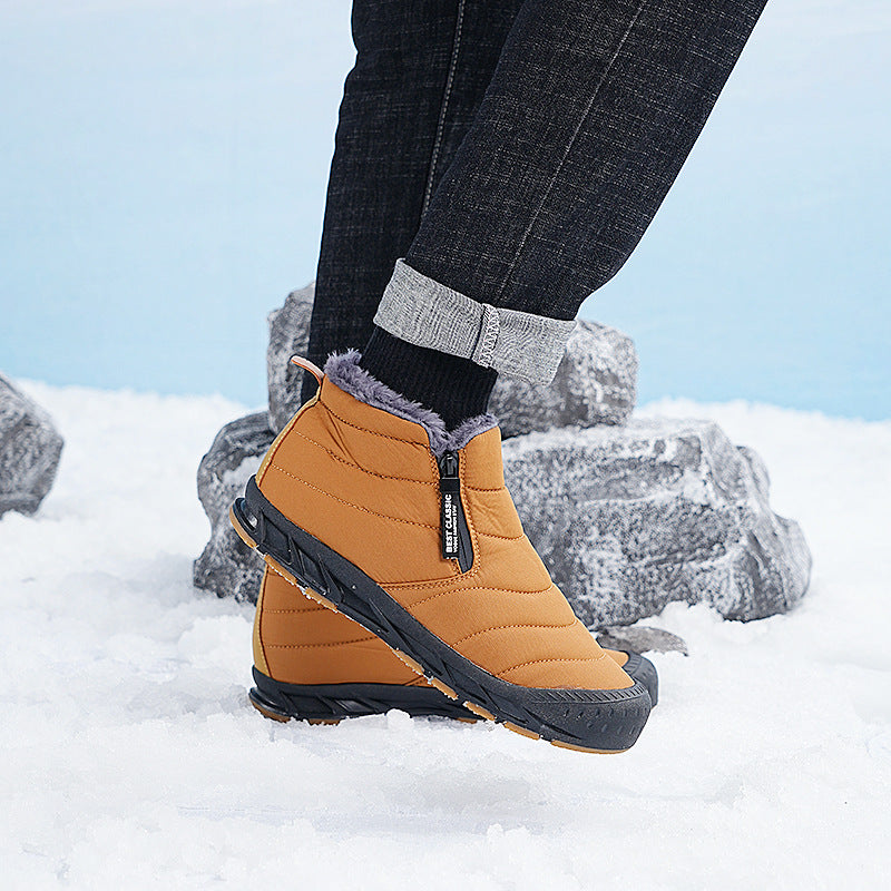 Rutschfeste Damen Winterstiefel | Herren Schneestiefel Wasserdicht