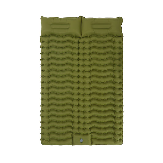 Selbstaufblasende Camping Isomatte 2 Personen - Wasserdicht für Outdoor
