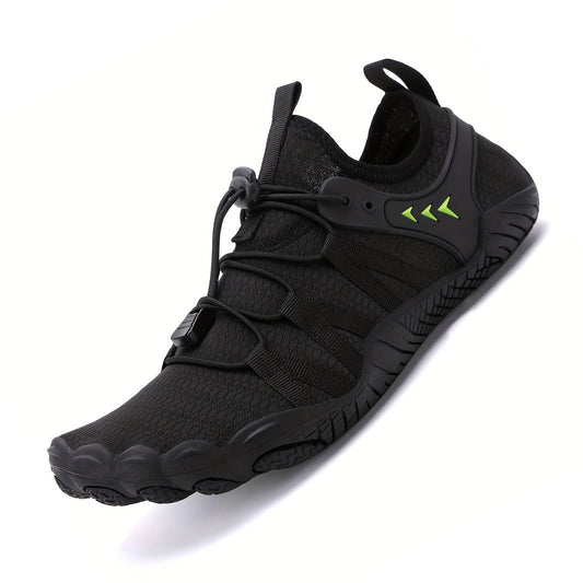 Sport-Barfußschuhe Atmungsaktiv Leicht Fitnessschuhe mit Breiter Zehenbox